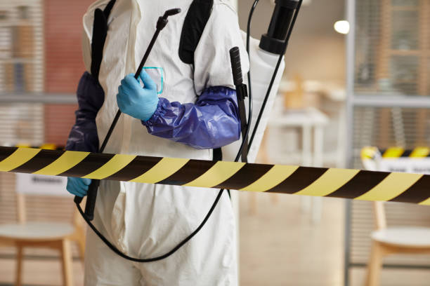 Professional Infectious Disease Decontamination technician working in Randolph, WI